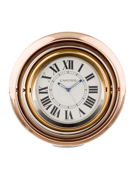 cartier clock.